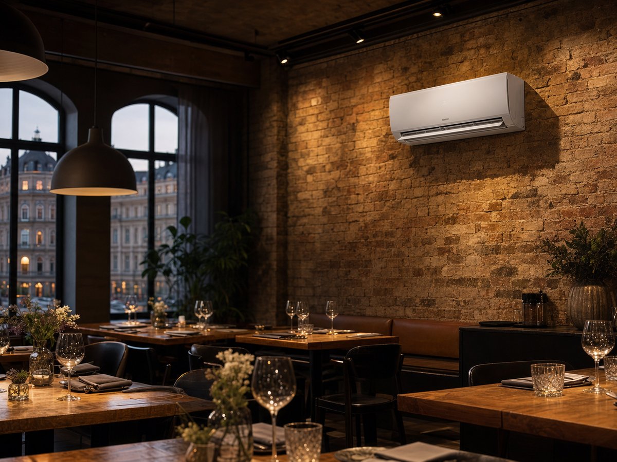 Klimaanlage im Restaurant Bochum Innenstadt